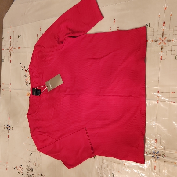 MADELEINE - RED TOP - WOMEN'S Size 12 NWT - Picture 1 of 7